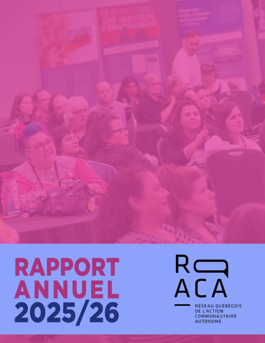 Rapport annuel du RQ-ACA 2025/26